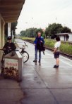 Radtour geschafft, gleich geht's nach Hause