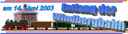 
Entlang der Windbergbahn
