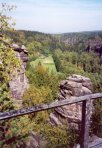 Blick ins Bielatal von der Johanniswacht