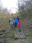 Abwärts in die Kroatenschlucht