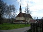 Die Kirche von Rosendorf