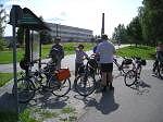 Kurzer Halt am Viadukt