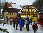 Kurze Pause an der Fischermühle