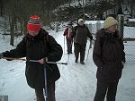 Langsam treffen alle ein