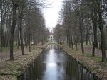 Blick zurück in Richtung Schloss