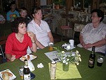 Rast in der Baude am Biergarten