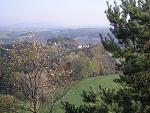 Blick vom Gasthaus Richtung Weißig