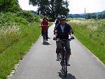 Ab gehts auf dem Elberadweg