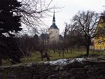 Blick zurück zur Kirche