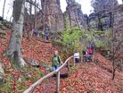 Abstieg am Kleinen Winterberg