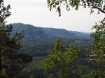 Blick vom Teichstein in Richtung Affensteine