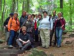 Gruppenfoto im Steilhang