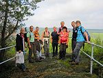 Gruppenfoto am Abgrund