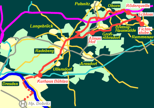 Tourkarte Radtour 2015