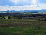 Blick vom Doberberg in die Sächsische Schweiz