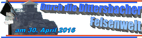 Durch die Dittersbacher Felsenwelt