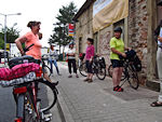 Scharfer Start am Bahnhof Klotzsche