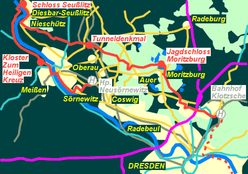 Tourkarte Radtour 2016