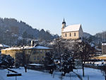 Bergkirche und Burgruine in Tharandt