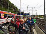 Umsteigen Nationalparkbahnhof Bad Schandau