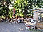 Rast im Biergarten