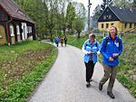 Das Gasthaus winkt schon