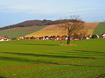 Erster Blick auf den Hutberg