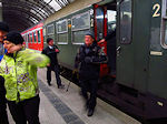 Ankunft Dresden Hauptbahnhof