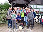 Satte und zufriedene Truppe