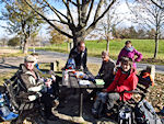 Schner Rastplatz an der Strae nach Doberzeit