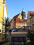Pirna Markt und Stadtkirche St. Marien