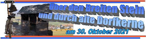 ber den Breiten Stein und durch alte Dorfkerne