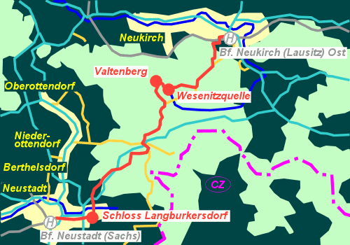 Tourkarte Frühjahrswanderung 2022