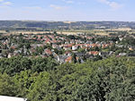 Blick vom Turm Richtung Elbe