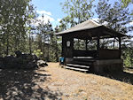 Die Schutzhütte auf dem Fuchsberg