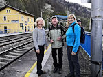 Am Bahnhof in Niedergrund