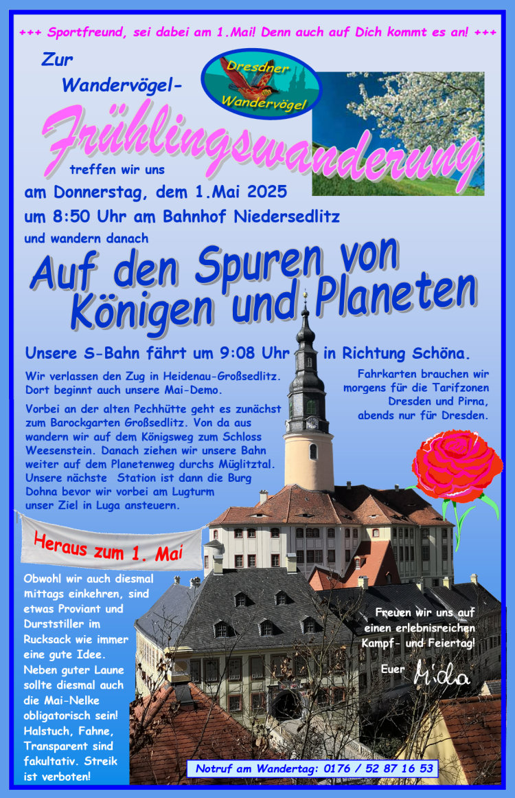 Frühjahrswanderung 2025